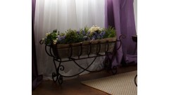 Цветочница Валенсия кованая 2-40 • Мебель «ВАЛЕНСИЯ»