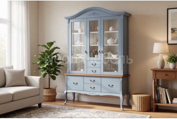 Буфет Ари-Прованс 3-створчатый №10 • Мебель "АРИ-ПРОВАНС"