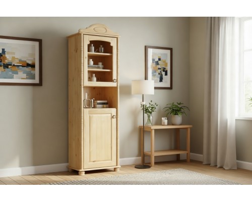 Сервант Айно 1-створчатый (стекло)