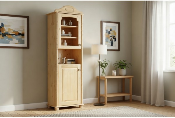 Сервант Айно 1-створчатый (стекло) • Мебель «АЙНО»