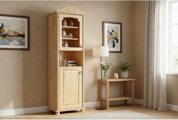 Сервант Айно 1-створчатый (стекло) • Мебель «АЙНО»