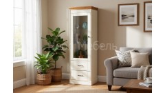 Сервант Дания 1-створчатый №1 • Мебель «ДАНИЯ» и "ДАНИЯ new"