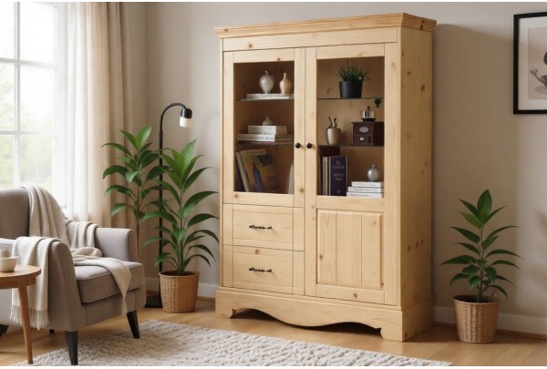 Сервант Дания 2-створчатый №2 • Мебель «ДАНИЯ» и "ДАНИЯ new"