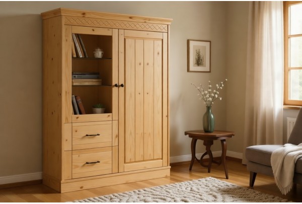 Сервант Дания 2-створчатый №3 • Мебель «ДАНИЯ» и "ДАНИЯ new"