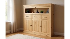 Сервант Дания 3-створчатый №3 • Мебель «ДАНИЯ» и "ДАНИЯ new"