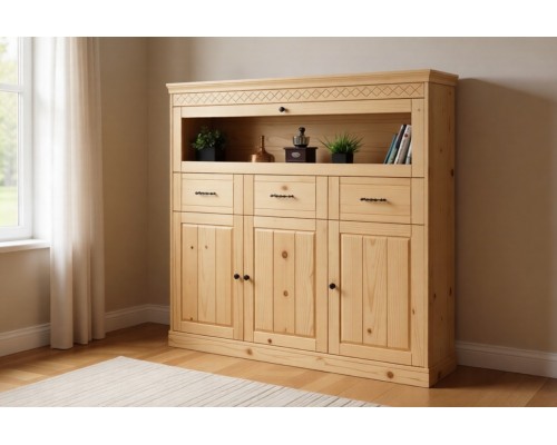 Сервант Дания 3-створчатый №3