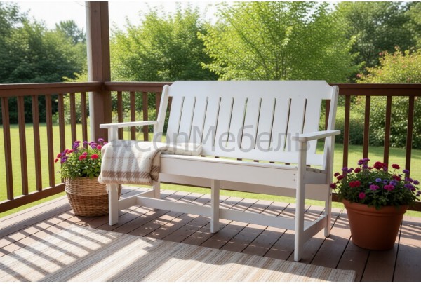 Скамья Ярви садовая • Садовая мебель Ярви