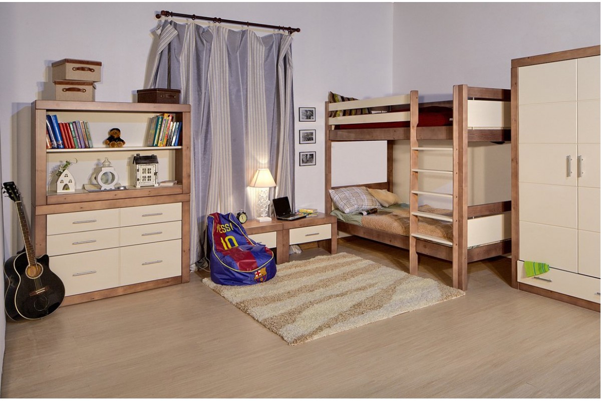 Мебель для детской комнаты девочке из массива
