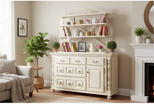 Комод Валенсия 2-2 с кованой граверсой • Мебель «ВАЛЕНСИЯ»