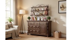 Комод Валенсия 2-2 с кованой граверсой • Мебель «ВАЛЕНСИЯ»