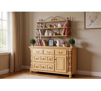 Комод Валенсия 2-2 с кованой граверсой