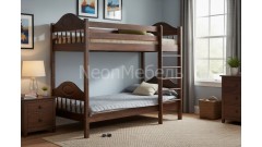 Кровать двухъярусная  детская Фрея №2 70х150/160 • Двухьярусные кровати
