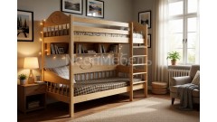 Кровать двухъярусная Фрея №3 80х190/200 • Двухьярусные кровати