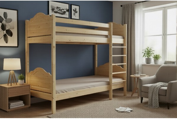 Кровать двухъярусная Кая №2 80х190/200 • Двухьярусные кровати