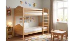 Кровать детская двухъярусная Кая №2 60х120/140 • Двухьярусные кровати