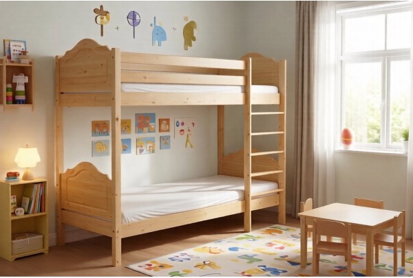Кровать детская двухъярусная Кая №2 60х120/140 • Двухьярусные кровати