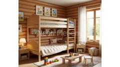 Кровать двухъярусная Кая №2 90х190/200 • Двухьярусные кровати