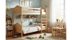 Кровать детская двухъярусная Кая №2 70х150/160 • Двухьярусные кровати