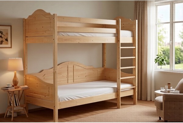 Кровать двухъярусная Кая №3 90х190/200 • Двухьярусные кровати