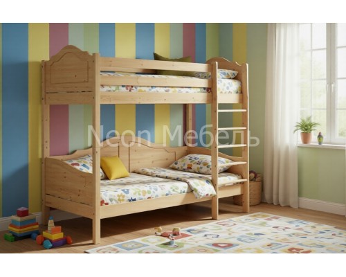 Кровать детская двухъярусная Кая №3 70х150/160