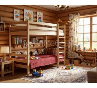 Кровать двухъярусная Классик 90х190/200