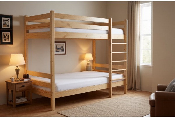 Кровать двухъярусная Классик 80х190/200 • Двухьярусные кровати