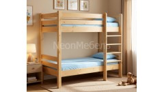 Кровать детская двухъярусная  Классик 70х150/160 • Двухьярусные кровати
