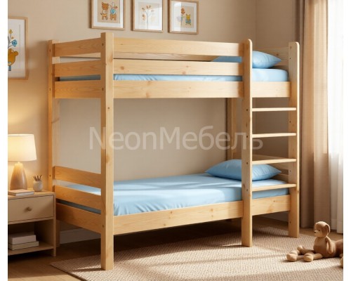 Кровать детская двухъярусная  Классик 60х120/140