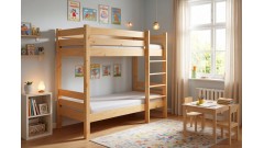 Кровать детская двухъярусная  Классик 70х150/160 • Двухьярусные кровати