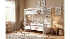 Кровать двухъярусная Тимберика Кидс №14 80х160 • Двухьярусные кровати