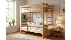 Кровать двухъярусная Тимберика Кидс №14 80х160 • Двухьярусные кровати