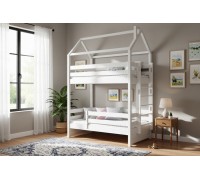 Кровать-домик двухъярусная Тимберика Кидс №16 80х160