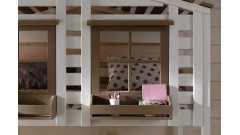 Кровать-домик двухъярусная Тимберика Кидс №21 • Кровати  Двухьярусные