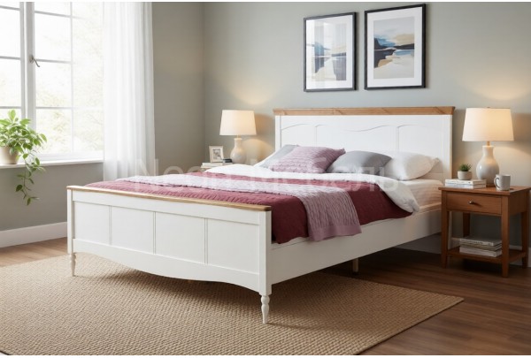 Кровать 2-спальная Айно №12 120х190/200 • Все коллекции Тимберика