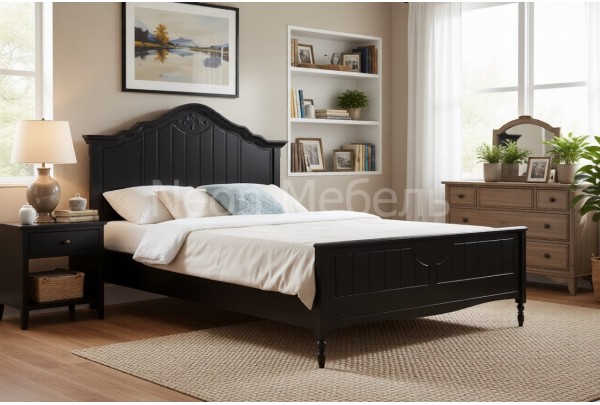 Кровать 2-спальная Айно №13 120х190/200 • Все коллекции Тимберика