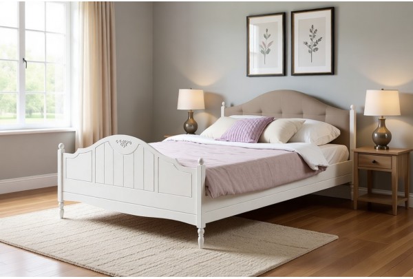 Кровать 2-спальная Айно №14 120х190/200 • Все коллекции Тимберика