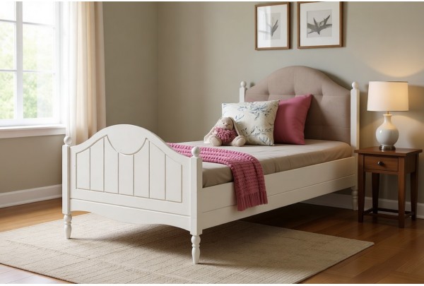 Кровать 1-спальная Айно №14 мягкая 80х190/200 • Все коллекции Тимберика