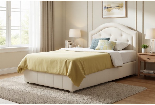 Кровать 1-спальная Айно №16 мягкая 90х190/200 • Все коллекции Тимберика