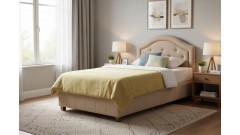 Кровать 1-спальная Айно №16 мягкая 90х190/200 • Все коллекции Тимберика
