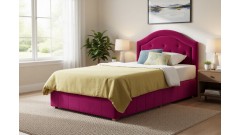 Кровать 1-спальная Айно №16 мягкая 90х190/200 • Все коллекции Тимберика