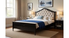 Кровать 2-спальная Айно №17 120х190/200 • Все коллекции Тимберика