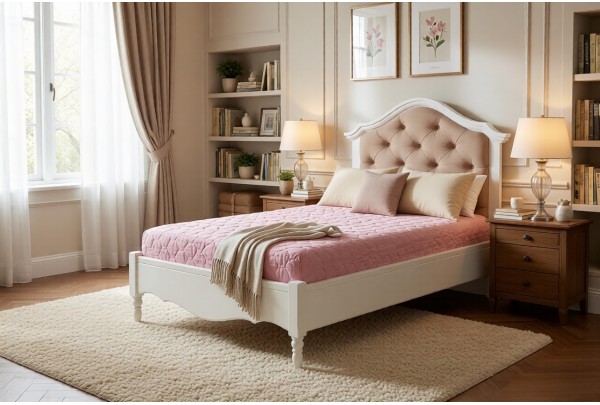 Кровать 1-спальная Айно №18 мягкая 90х190/200 • Все коллекции Тимберика