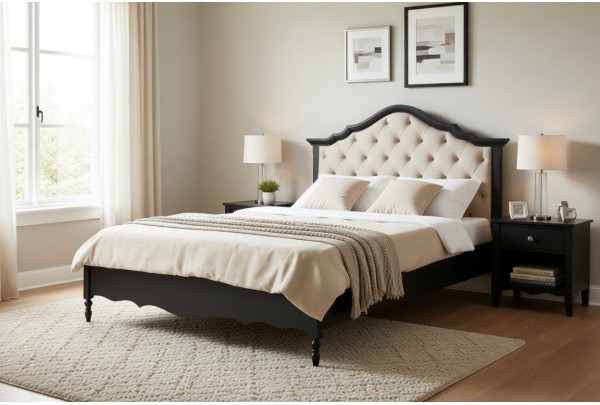 Кровать 2-спальная Айно №18 120х190/200 • Все коллекции Тимберика