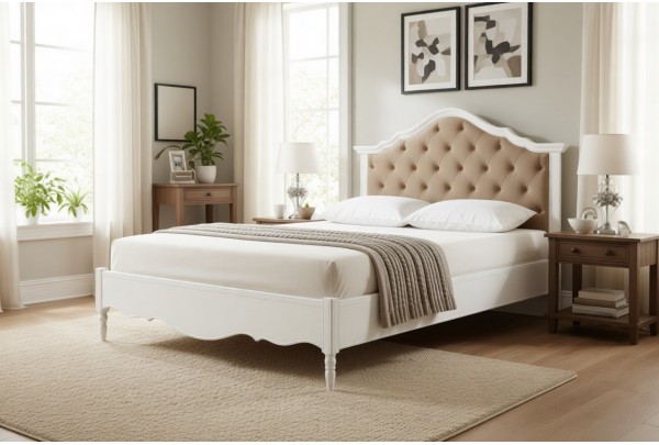 Кровать 2-спальная Айно №18 180х190/200 • Все коллекции Тимберика