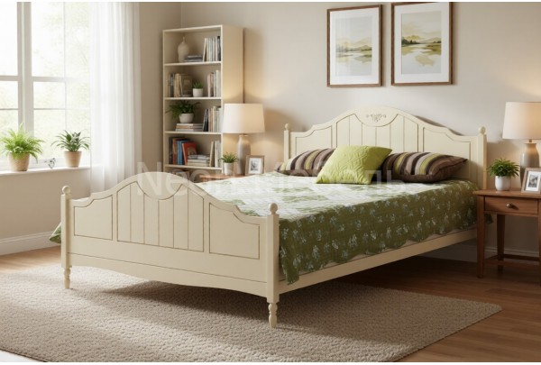 Кровать 2-спальная Айно №5 120х190/200 • Все коллекции Тимберика