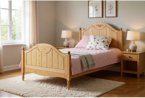 Кровать 1-спальная Айно №5 80х190/200 • Все коллекции Тимберика