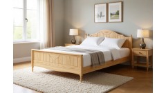 Кровать 2-спальная Айно №6 120х190/200 • Все коллекции Тимберика