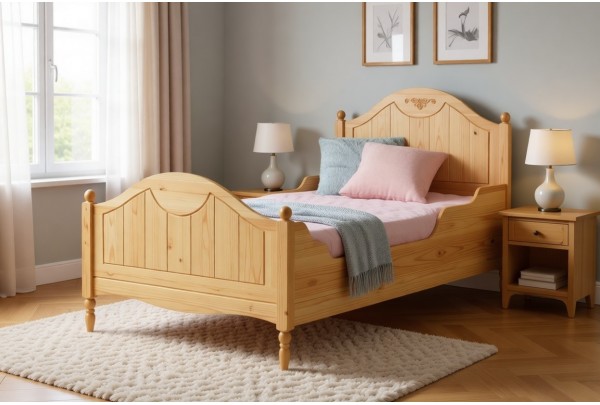 Кровать детская Айно №7 80х190/200 • Все коллекции Тимберика