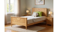 Кровать 1-спальная Айно №8 80х190/200 • Все коллекции Тимберика