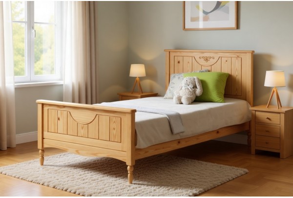 Кровать 1-спальная Айно №8 80х190/200 • Все коллекции Тимберика